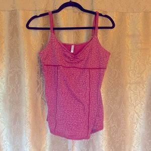 Pink tank top Old Navy size M